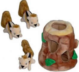 Hide A Squirel Dog Puzzle Toy