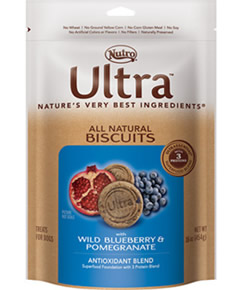 Nutro Ultra Blueberry & Pomegranate Dog Treats - 16oz